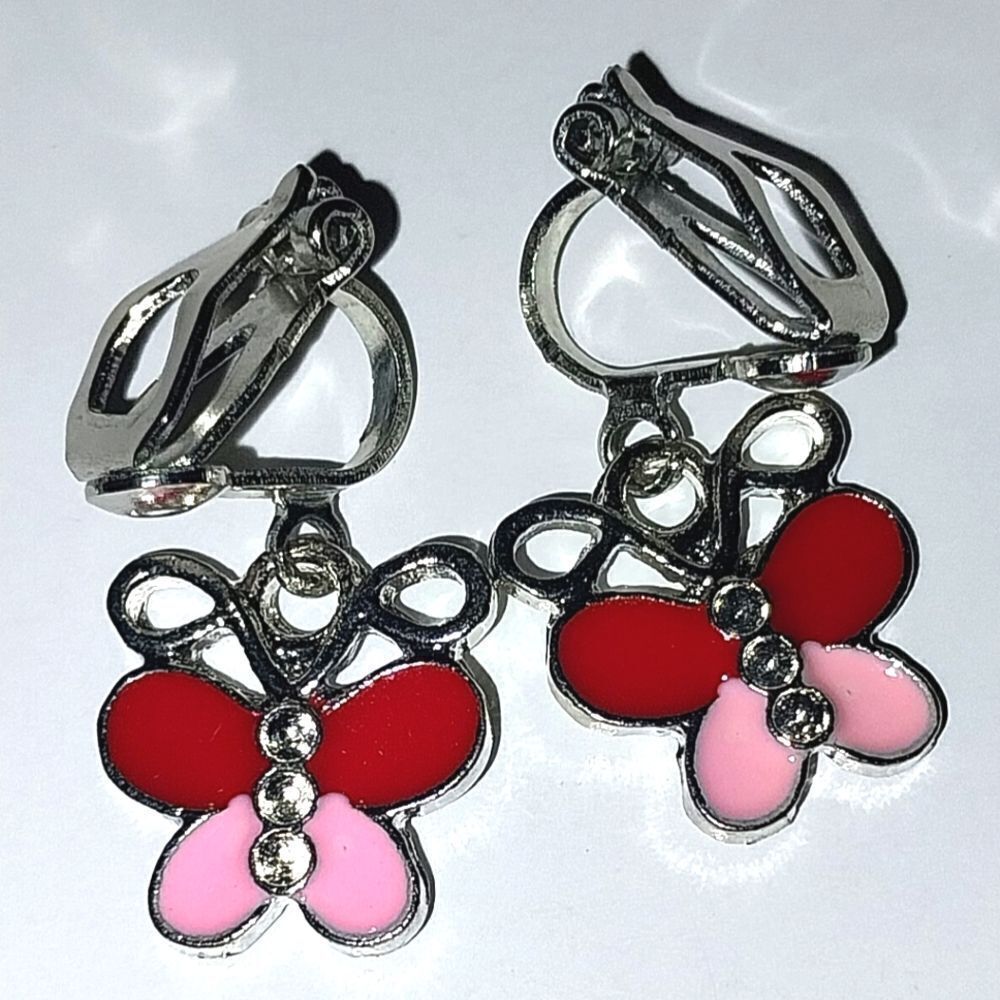 Butterfly Super Cute Kid's fashion Clip-on Earrings